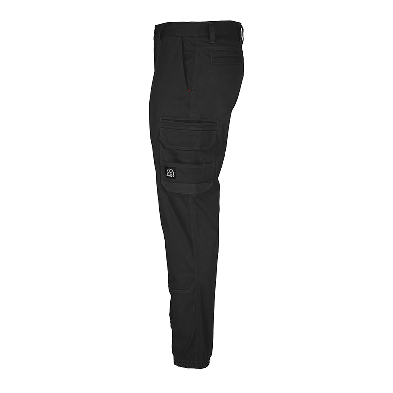 UNIT - MENS PANTS - DEMOLITION CUFFED-209119006-BLACK