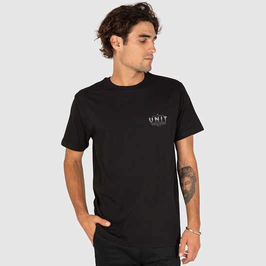 UNIT - MENS TEE - BERMUDA-221110003-BLACK