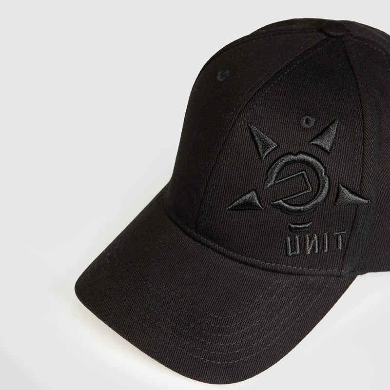 UNIT - MENS HEADWEAR - CAP (FLEXI) - MUZ-221125005-BLACK