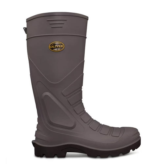 Oliver - Safety Gumboot Steel Midsole_Grey - 22205