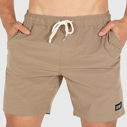 UNIT - MENS SHORTS - BLOCK - 229117002-KHAKI