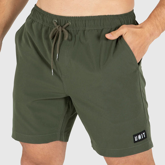 UNIT - MENS SHORTS - BLOCK - 229117002-MILITARY