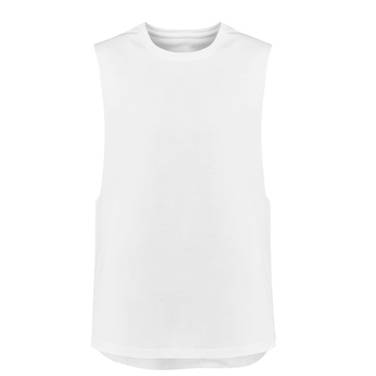 Syzmik - STREETWORX Sleeveless Tee_White - ZH137