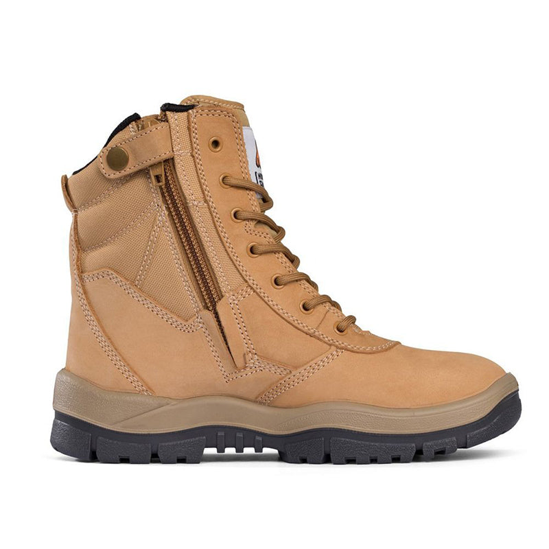 Mongrel - High leg Zip Sided Safety Boot_Wheat - 251050