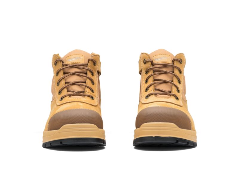 Blundstone - 318 Zip side ankle safety hiker - Wheat nubuck_Wheat - 318