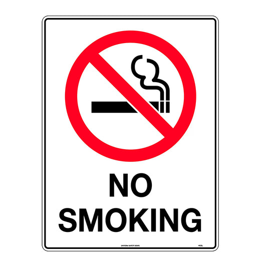 Uniform Safety Signs - 300x225mm - Poly - No Smoking - 402MP