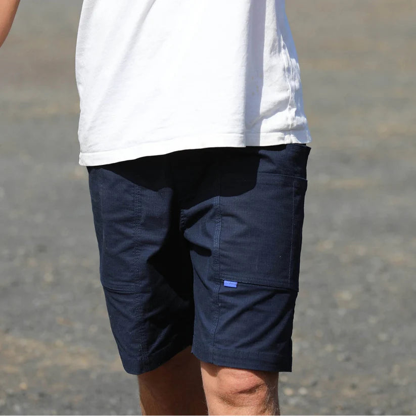 x/dmg - US-4_X-Utility Tech Short Elastic Waist_Navy
