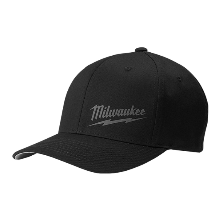 Milwaukee - Fitted Hat Black - S/M_504B