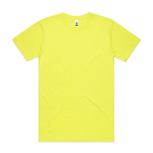 AS Colour - BLOCK TEE SAFETY YELLOW - 5050F