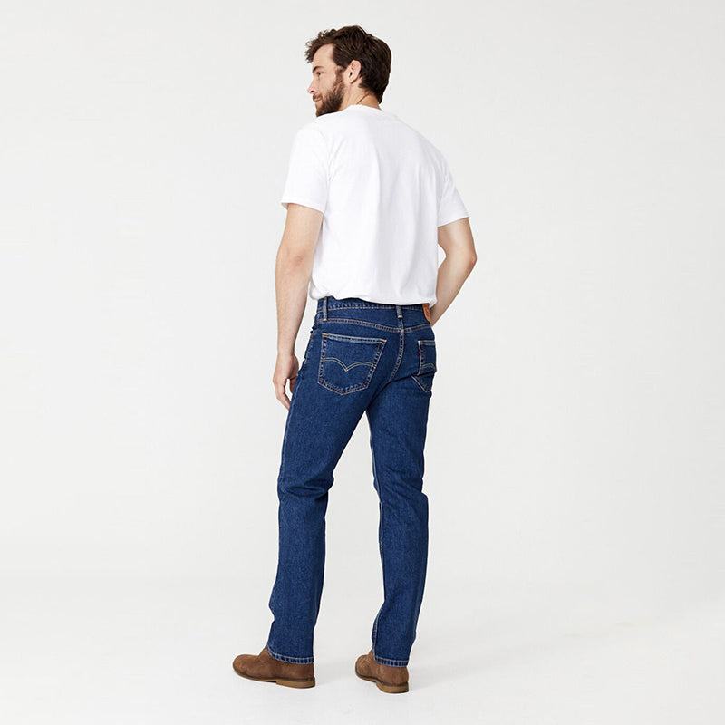 LEVIS - 516 STRAIGHT DARK STONEWASH - 50516-0025