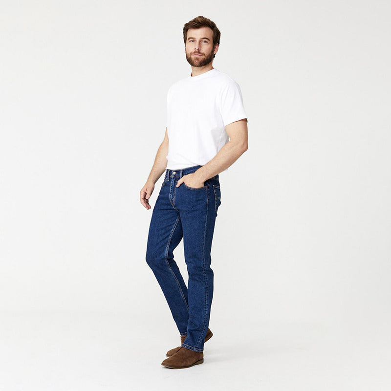 LEVIS - 516 STRAIGHT DARK STONEWASH - 50516-0025