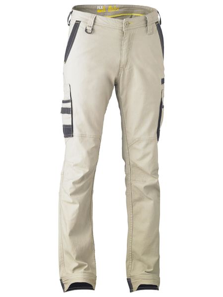 Bisley - Flx & Move Stretch Utility Cargo Pants_Stone - BPC6331