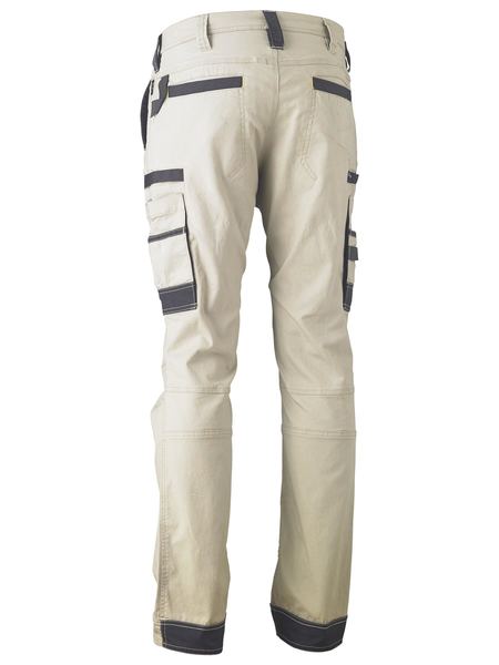 Bisley - Flx & Move Stretch Utility Cargo Pants_Stone - BPC6331