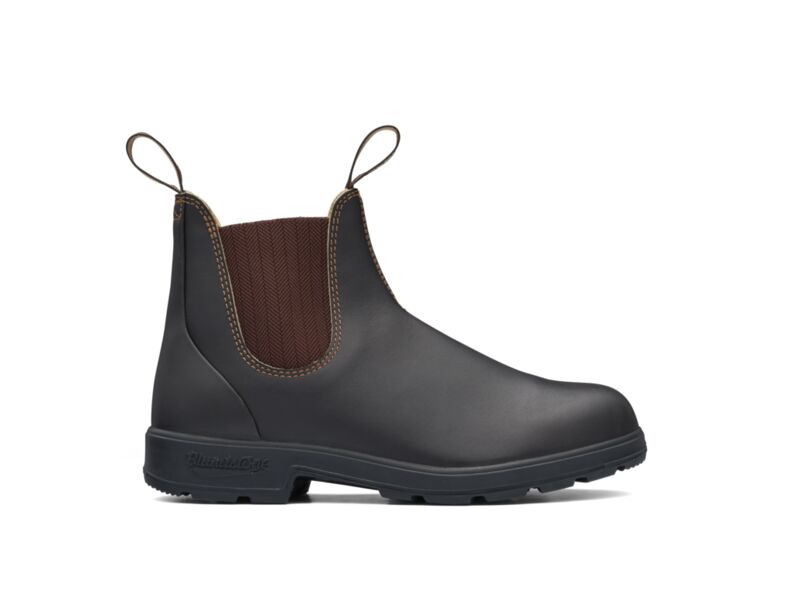 Blundstone - 600 Elastic side boot - Brown premium leather_Brown - 600