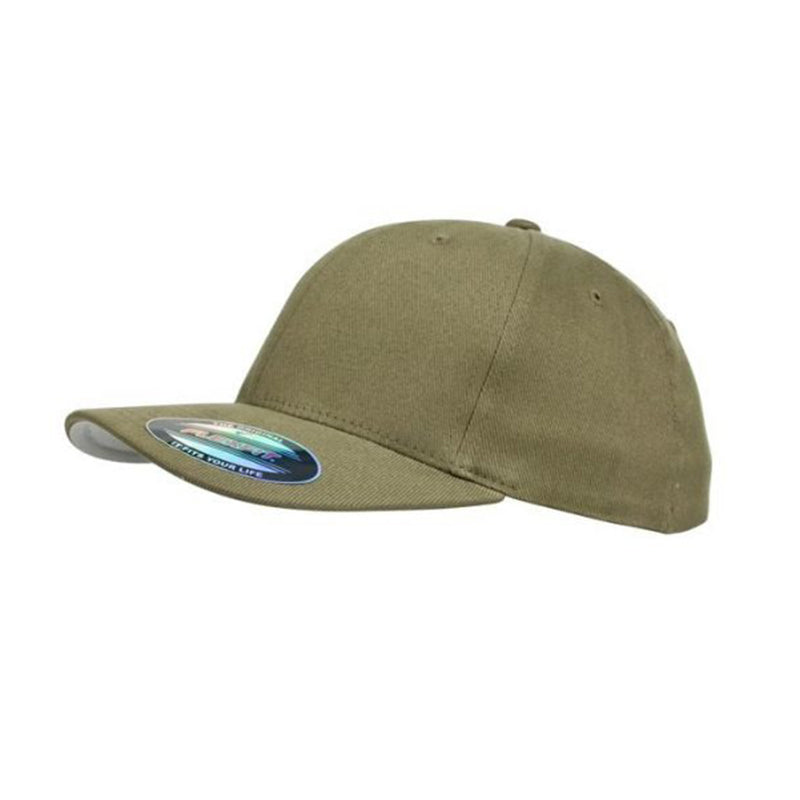 Flexfit Perma Curve Cap - Worn by the World _Olive - 6277