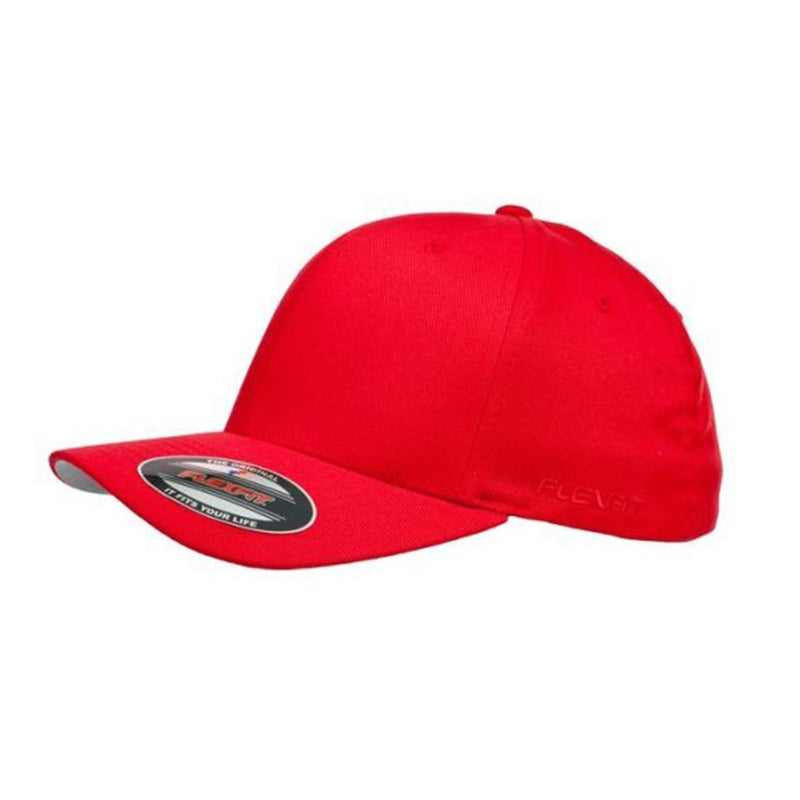 Flexfit Perma Curve Cap - Worn by the World _Red - 6277