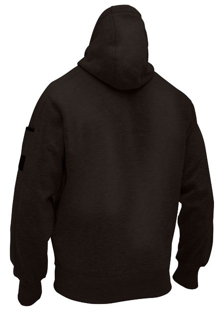 Bisley - UNI BW JUM WORK FLEECE HOODIE BLACK_BK6725
