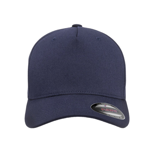 Flexfit Perma Curve Cap - Hexa 5 Panel _Navy/Navy - 6560