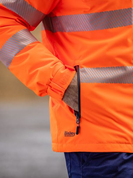 Bisley - UNI BW JKT TAPED HEATED ORANGE_BJ6842T