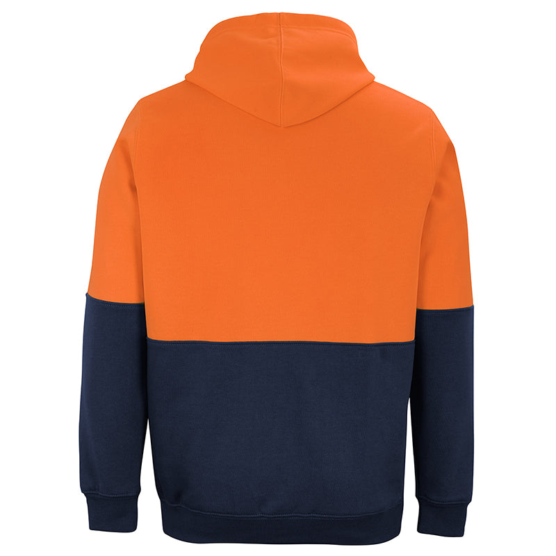 JBs Wear - HV PULL OVER HOODIE ORANGE/NAVY - 6HVPH