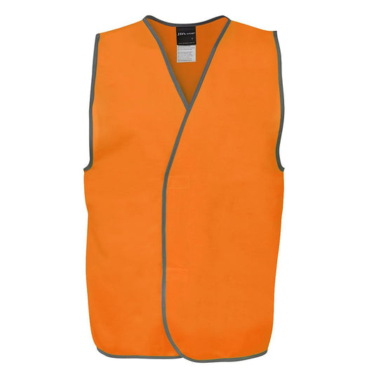 JBs Wear - Hi Vis SAFETY VEST ORANGE - 6HVSV