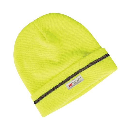 JBs Wear - FLUORO REFLECTIVE BEANIE LIME- 6RB