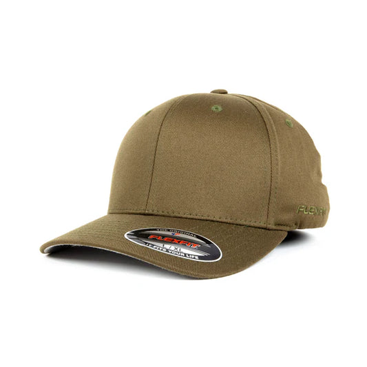 Flexfit Perma Curve Cap - Worn by the World _Olive - 6277