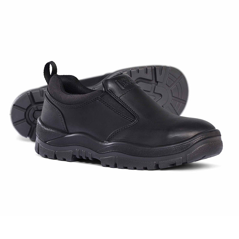 Mongrel - Black Non-Safety Slip On Shoe_Black - 915025
