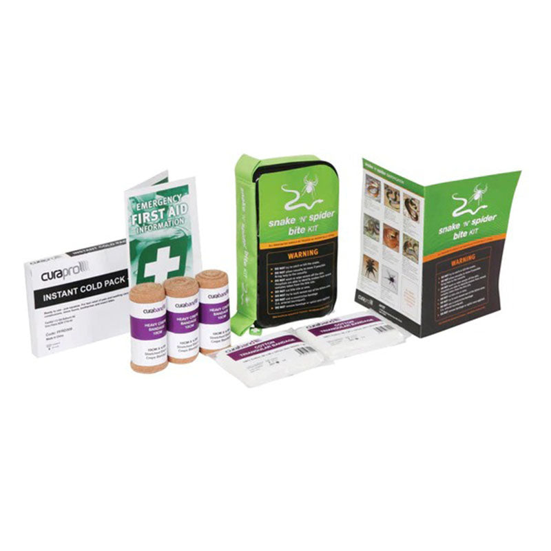 FastAid - First Aid Kit, Snake &amp; Spider Bite Kit, Soft Pack - FANCS30