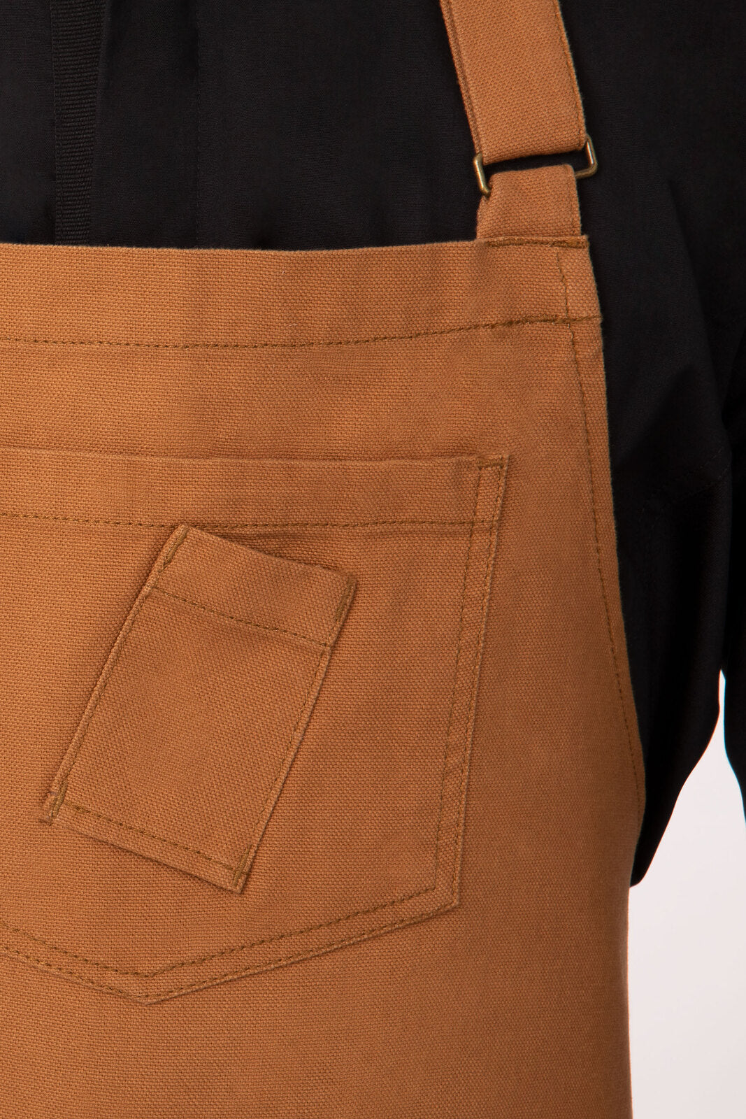 Chef Works - Rockford Bib Apron- Nutmeg - ABKV053