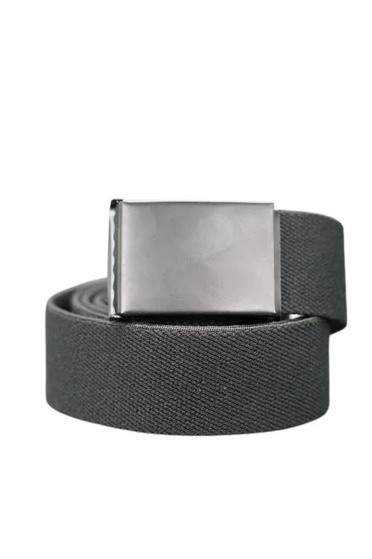 GRVL Belt-Atherton-Elastic Belt with Buckle_Black