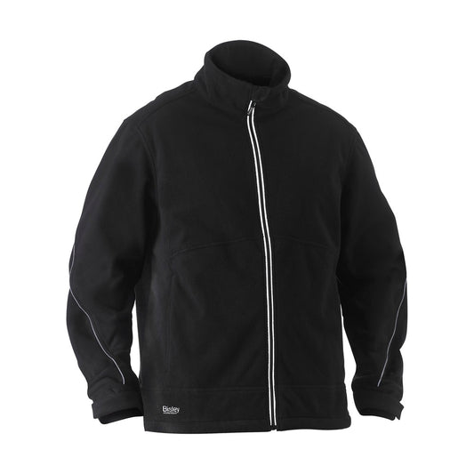 Bisley - UNI BW JKT BONDED FLEECE BLACK