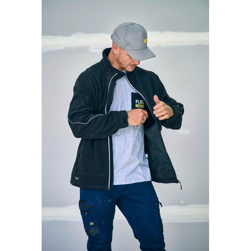 Bisley - UNI BW JKT BONDED FLEECE NAVY