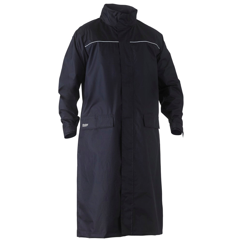 Bisley - UNI BW JKT LONG RAIN COAT NAVY