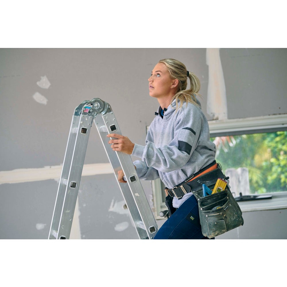 Bisley - UNI BW JUM FLEECE WORK PULLOVER GRE