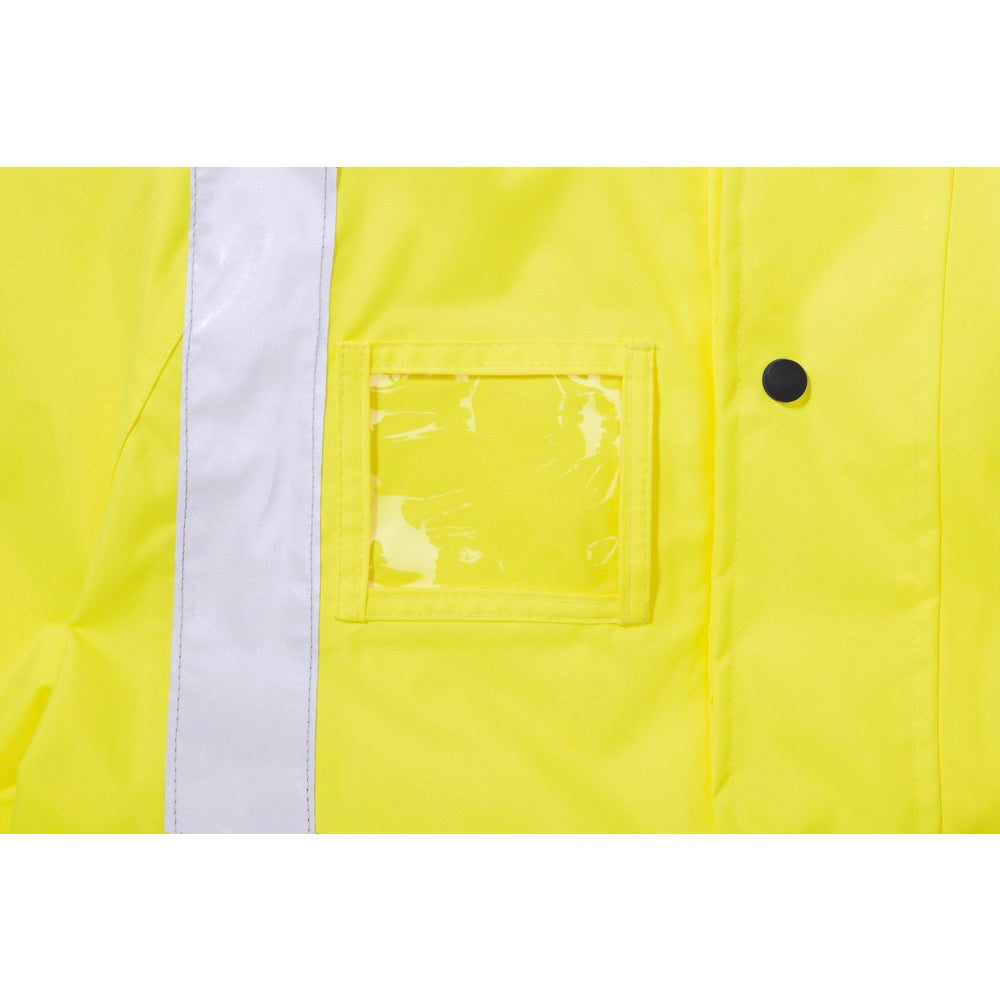 Bisley - Taped 5 In 1 Rain Jacket_Yellow/Navy - BK6975