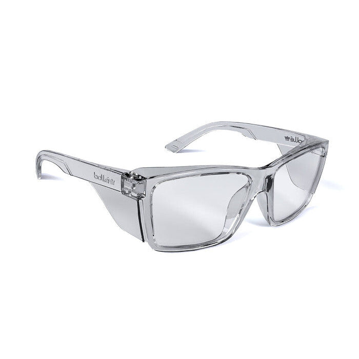 BOLLE - STKS 420 - Clear PC Lens - PLATINUM (ASAF) - Crystal PC Temples/Frame-STK42N11A