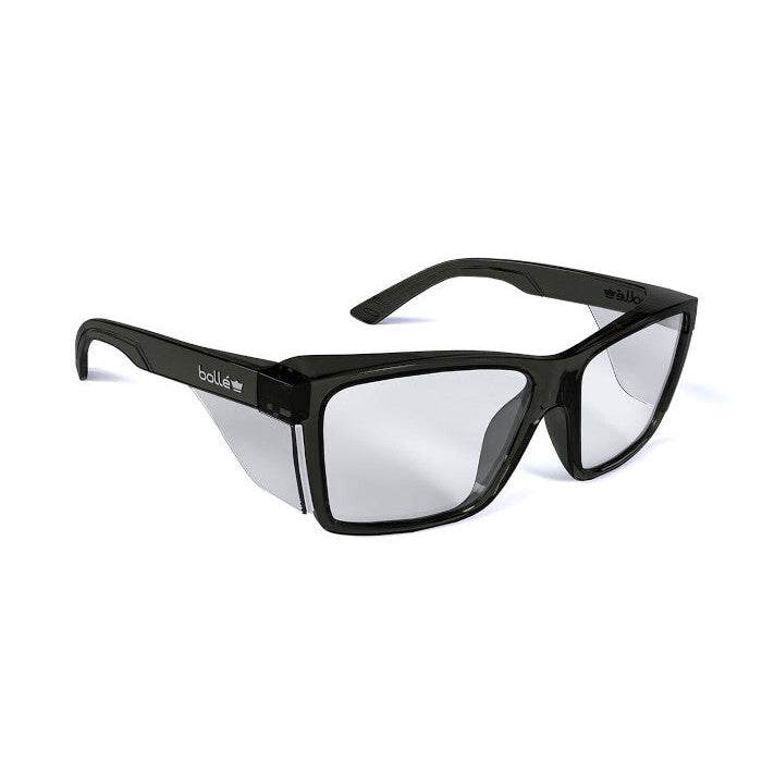 BOLLE - STKS 420 - Clear PC Lens - PLATINUM (ASAF) - Graphite PC Temples/Frame-STK42N12A