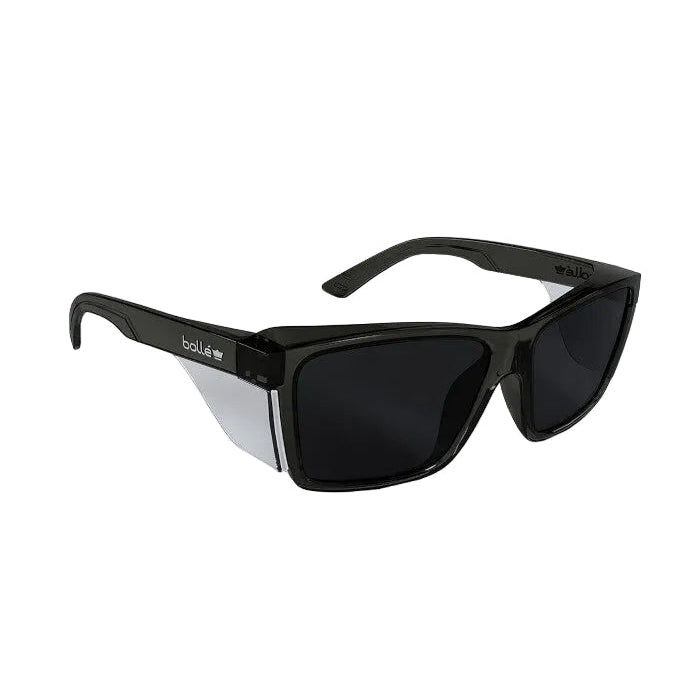 BOLLE - STKS 420 - Smoke PC Lens - PLATINUM (ASAF) - Graphite PC Temples/Frame-STK42N22A