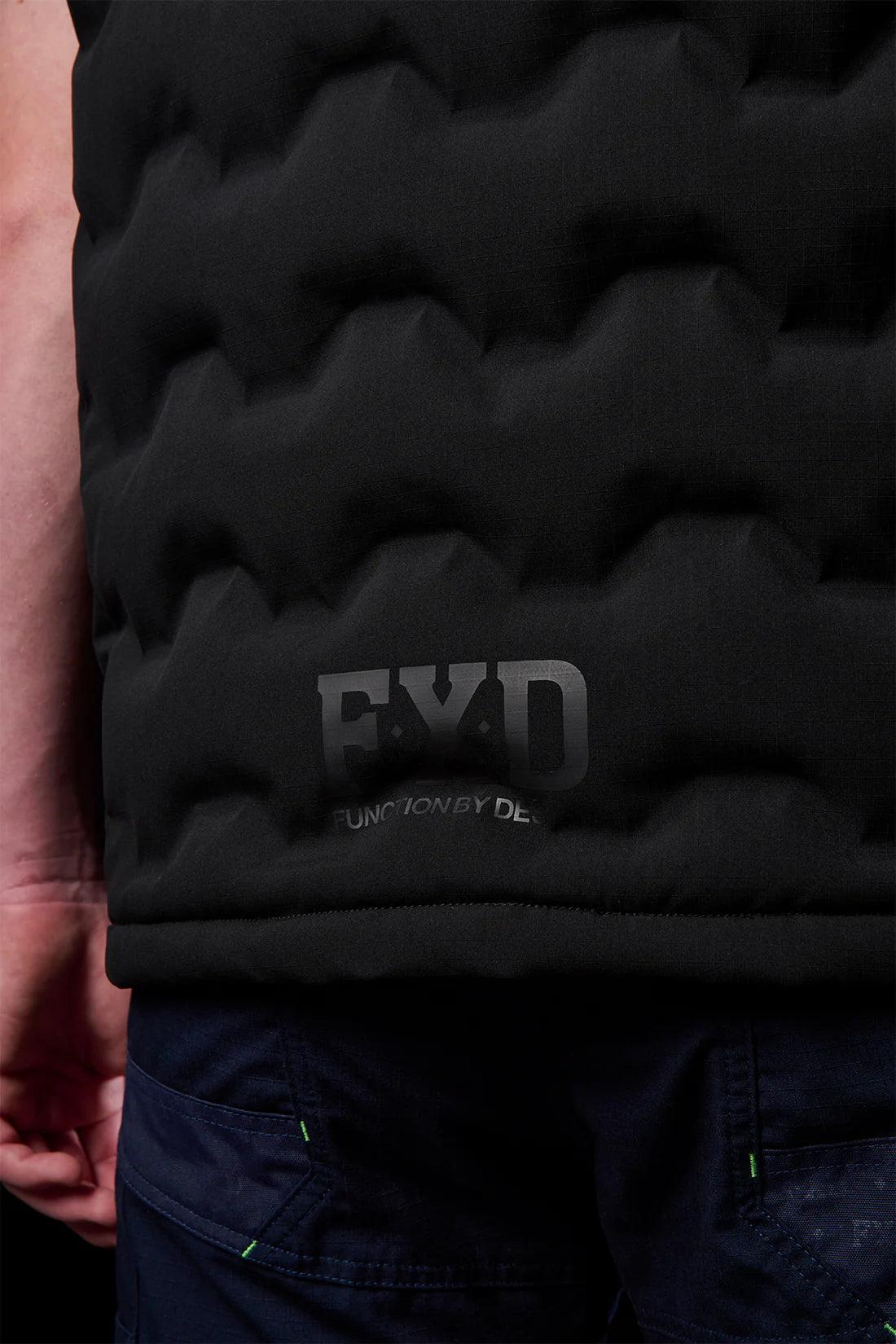 FXD - WO-6 Puffer vest_Black
