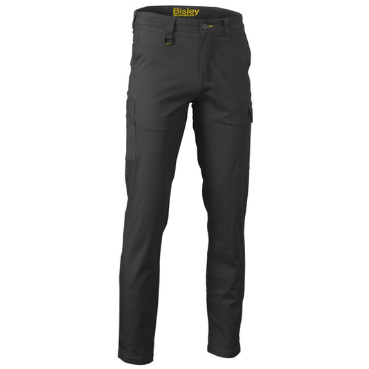 Bisley - Stretch Cotton Drill Cargo Pants_Black - BPC6008
