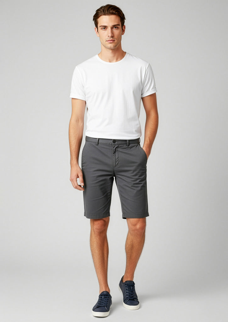 Biz Collection - LAWSON M Chino Shorts -GREY -_Grey - BS021M