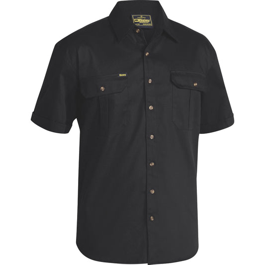 Bisley - Original Cotton Drill Shirt_Black - BS1433