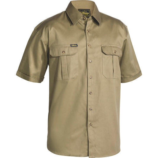 Bisley - Original Cotton Drill Shirt_Khaki - BS1433
