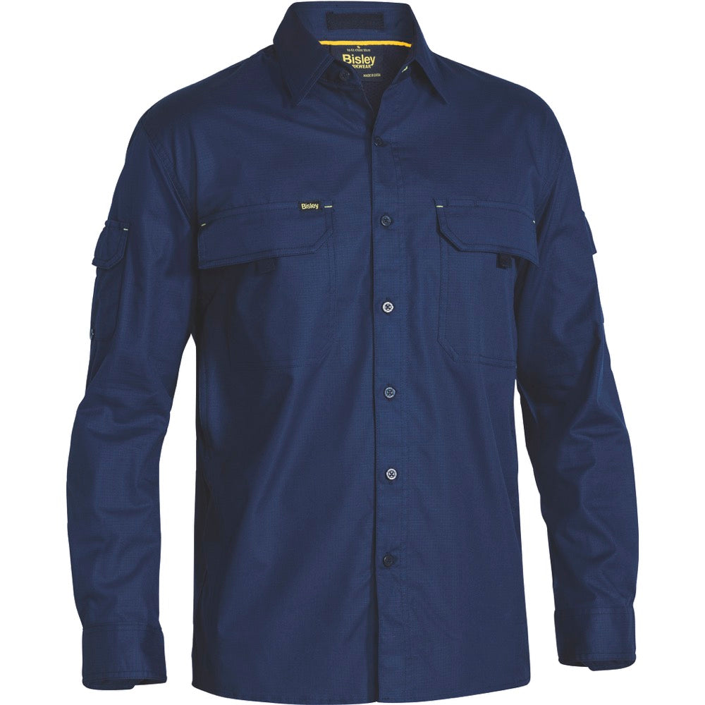 Bisley - X Airflow Ripstop Shirt_Navy - BS6414