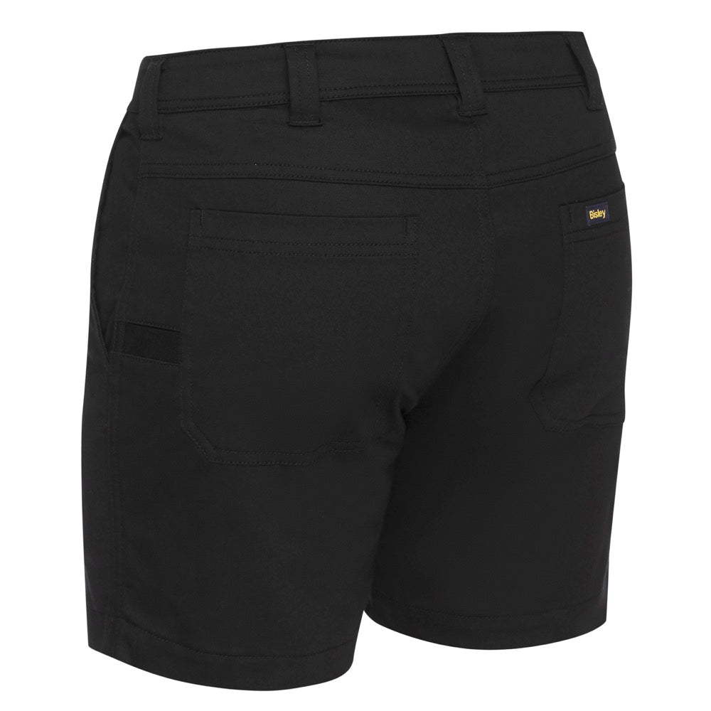 Bisley - Stretch Cotton Drill Short Short_Black - BSH1008