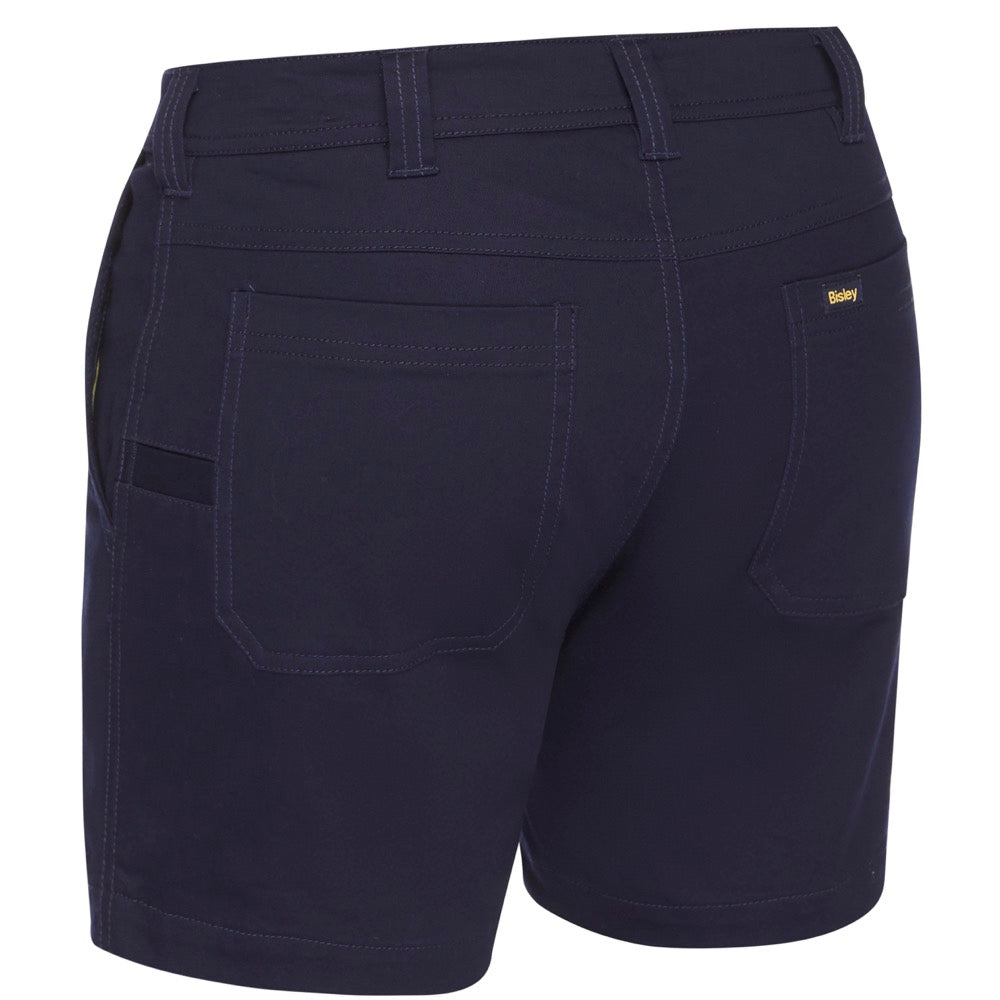 Bisley - Stretch Cotton Drill Short Short_Navy - BSH1008