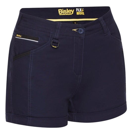 Bisley - Womens Flx &amp; Move Short Short_Navy - BSHL1045