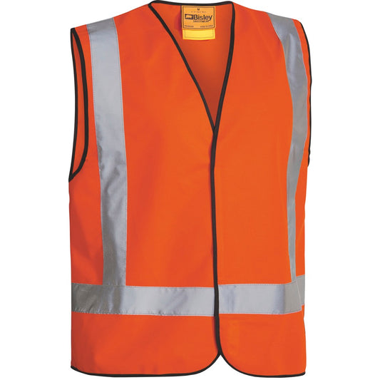 Bisley - Taped X Back Hi Vis Vest_Orange - BT0347