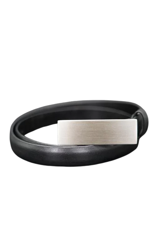 GRVL Belt-Bacchus Womens Belt_Black